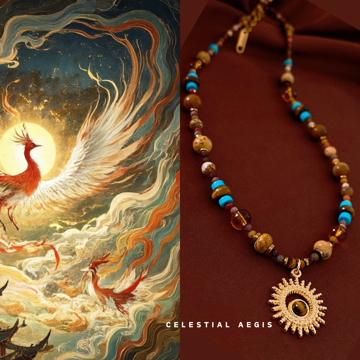 Celestial Aegis Necklace