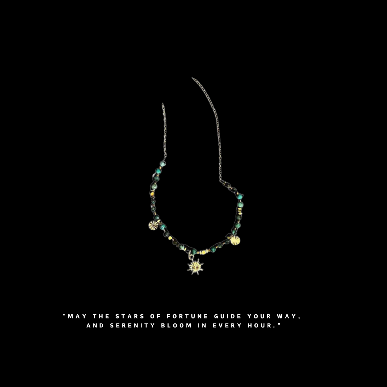 Nacre Bloom Necklace set