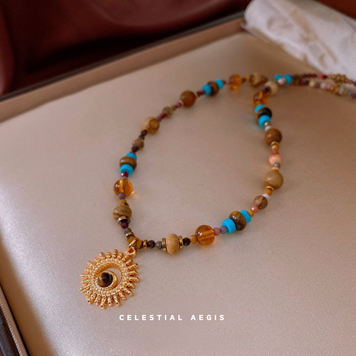 Celestial Aegis Necklace