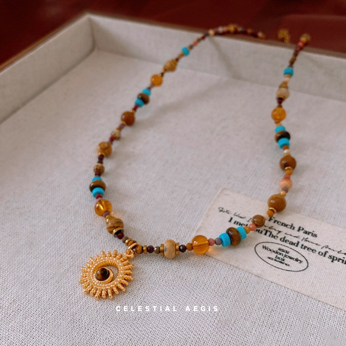 Celestial Aegis Necklace