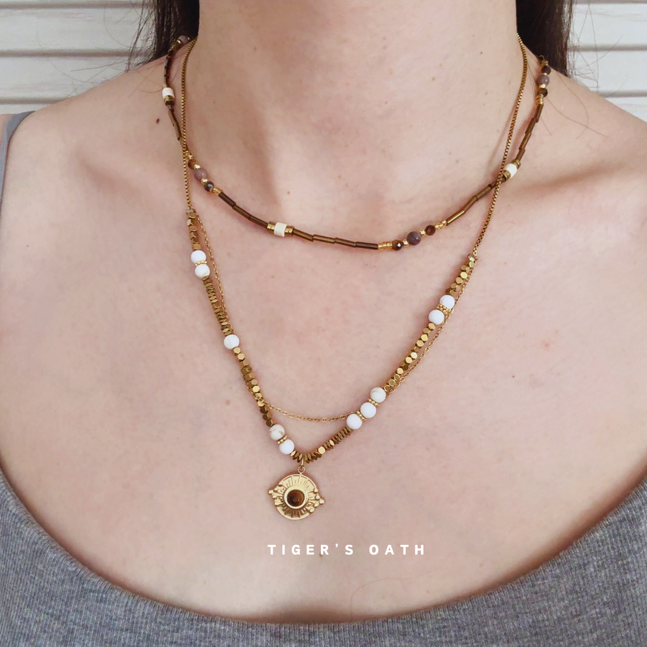 Tiger's Oath Necklace set