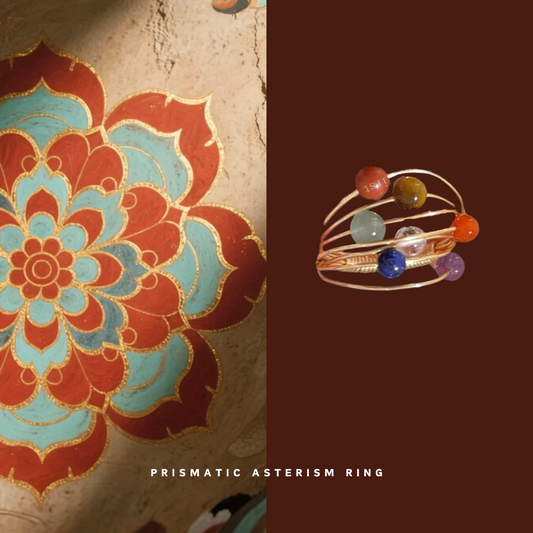 Prismatic Asterism Ring