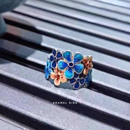 Cloisonné Enamel  Ring