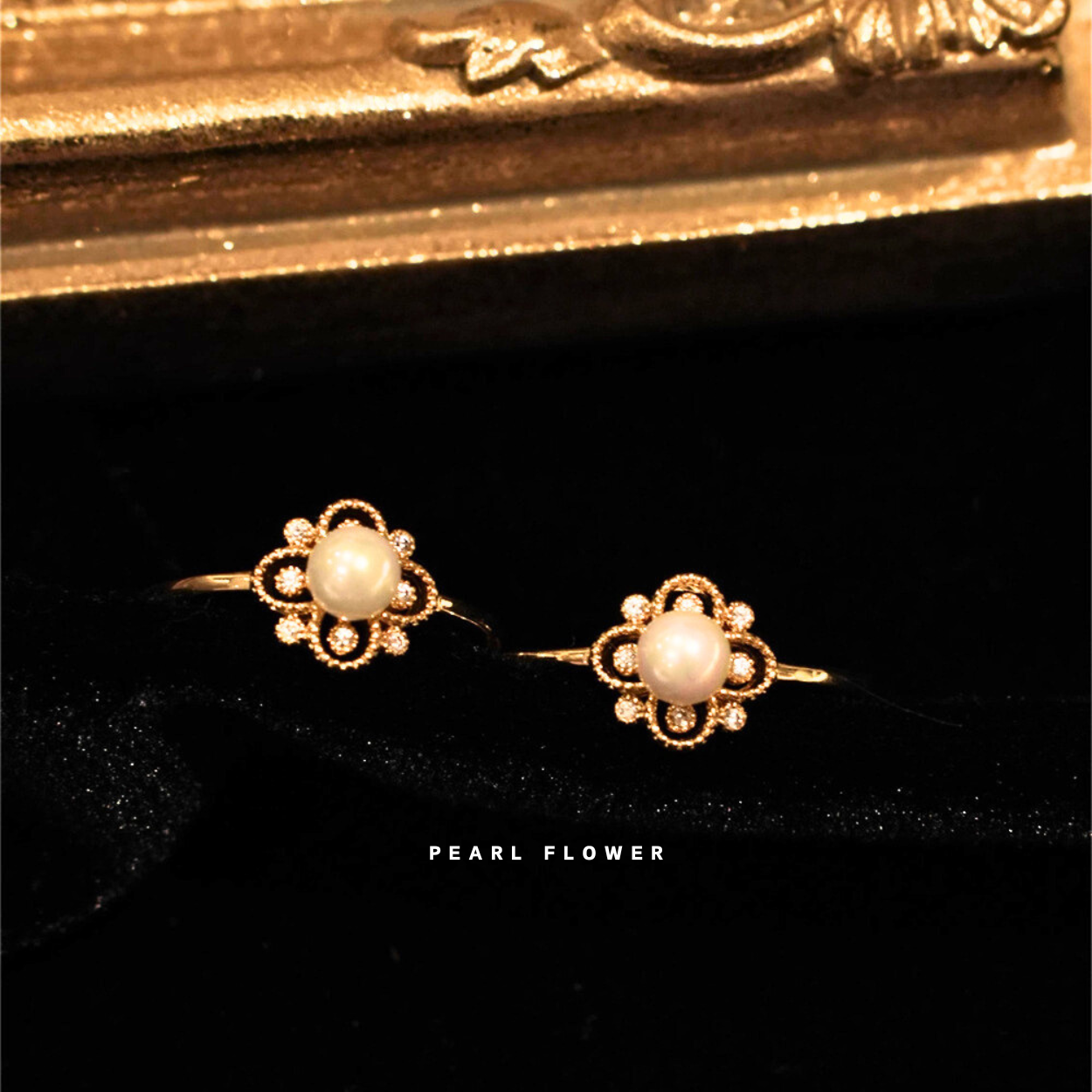 PEARL FLOWER RING