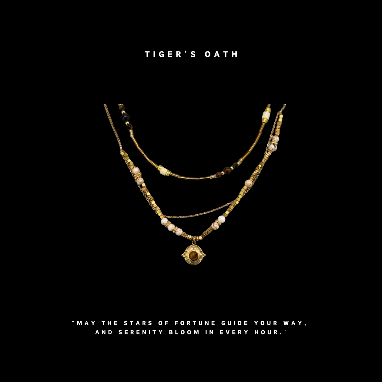 Tiger's Oath Necklace set