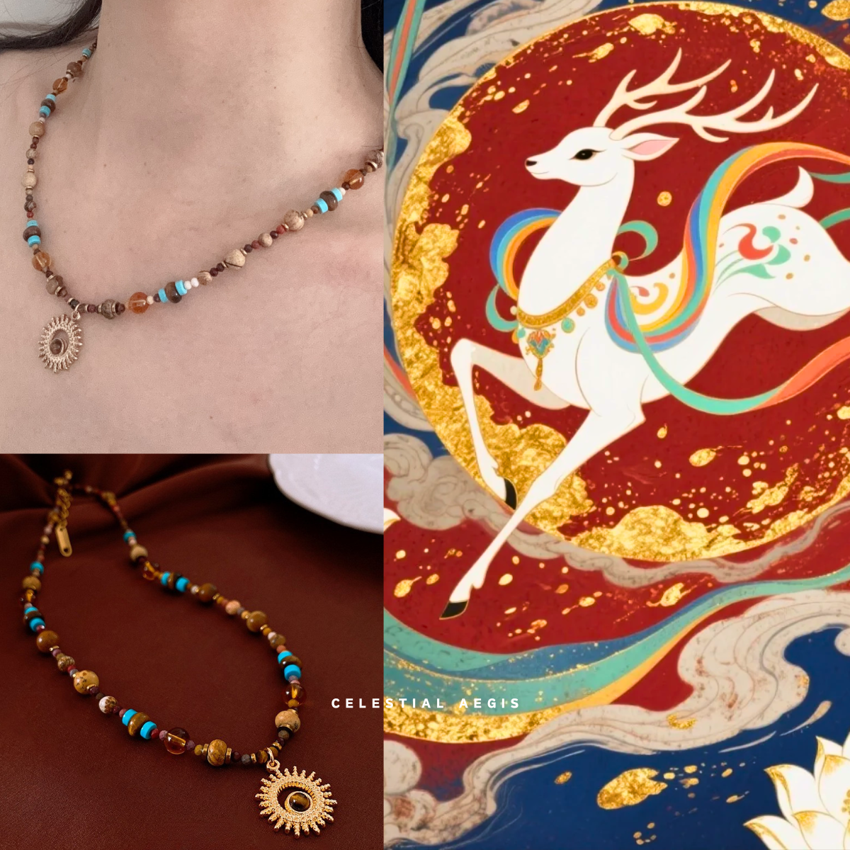 Celestial Aegis Necklace